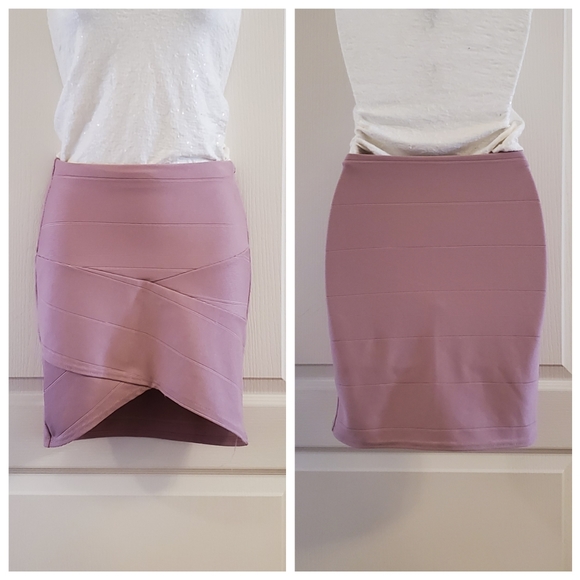 MISSGUIDED BANDAGE MINI SKIRT - Picture 6 of 8